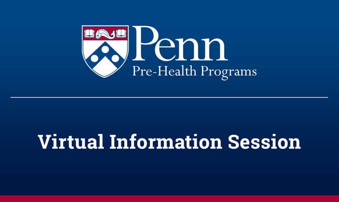 Pre-Health information session