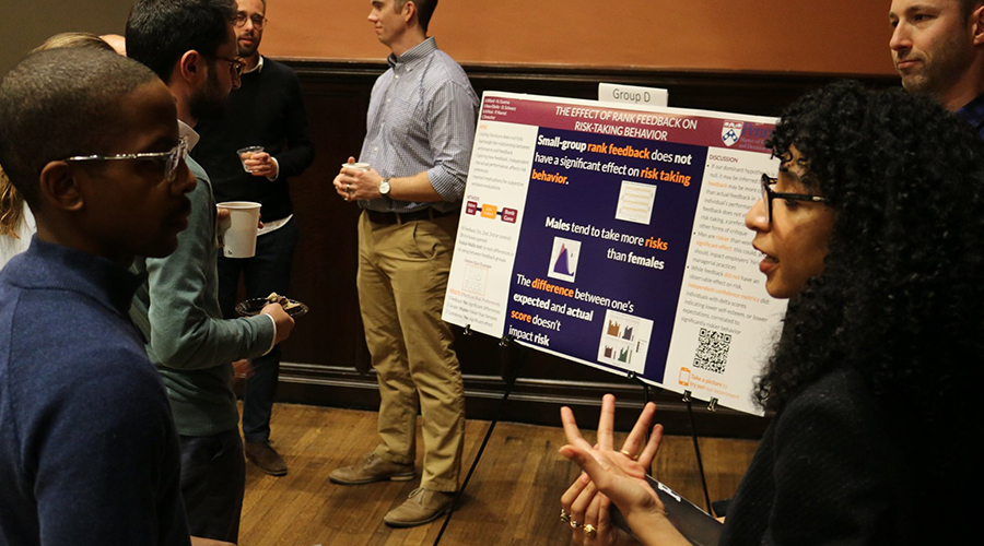 MBDS students share insights from the Experimental Methods course poster presentation and student research event.