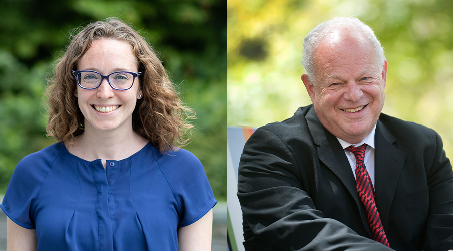 Pre-Health Programs' Ruth Elliott and Master of Applied Positive Psychology program’s Martin Seligman have been recognized with distinguished teaching awards.