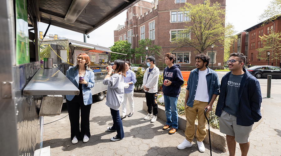 West Philadelphia is home to a diverse and enticing array of cuisines—and food trucks bring a taste of Philadelphia right to where you work and study on campus